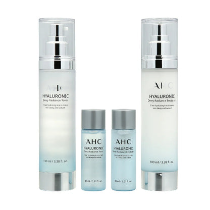 AHC Hyaluronic Dewy Radiance Set (4pcs)