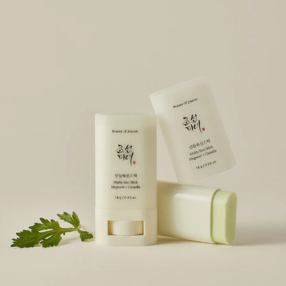 BEAUTY OF JOSEON Matte Sun Stick: Mugwort + Camellia (SPF 50+ PA+++)